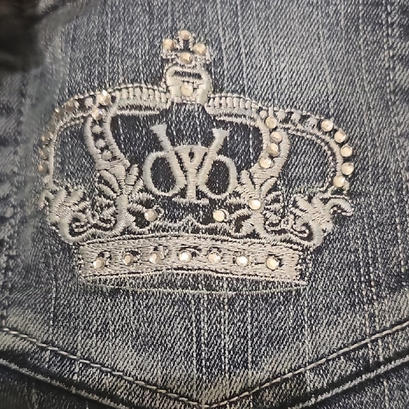 Victoria Beckham Blue Cropped Jeans - Picture 6 of 7